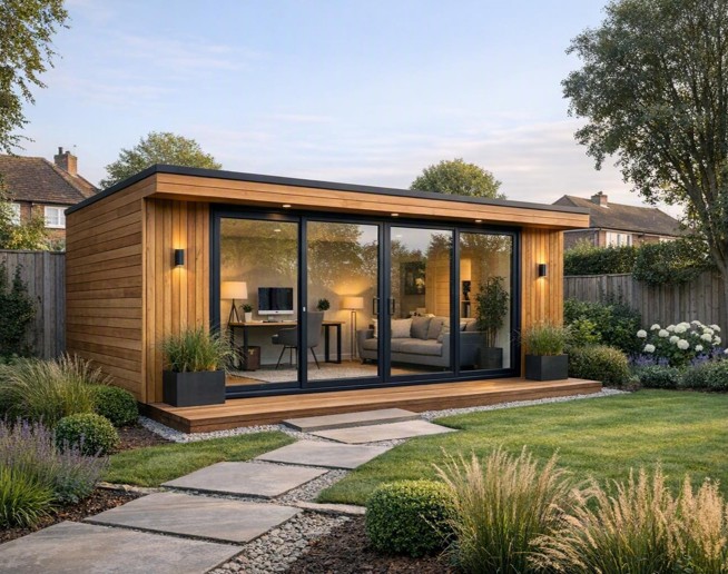 Garden room exterior